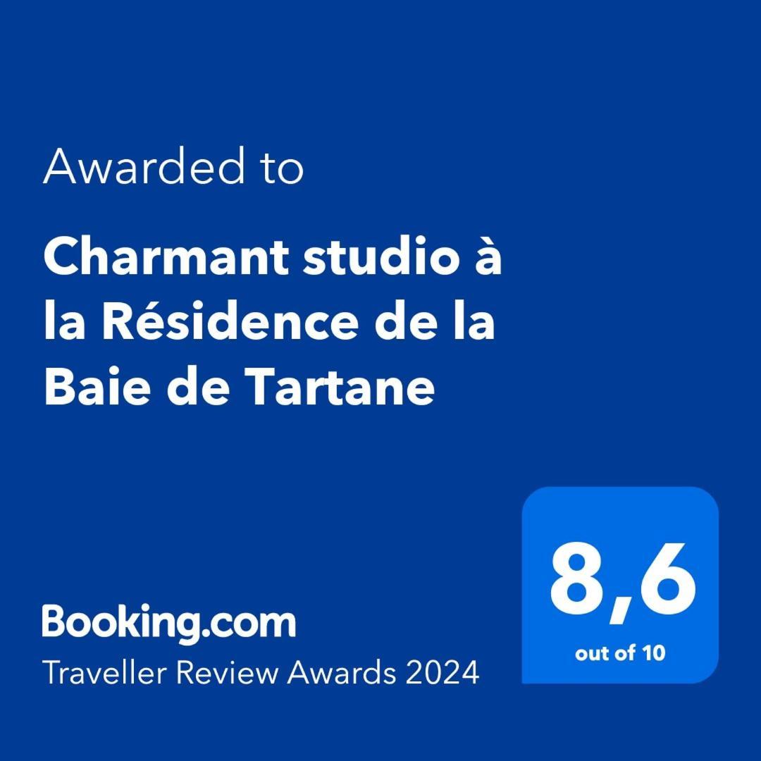 Charmant studio à la Résidence de la Baie La Trinité Exterior foto
